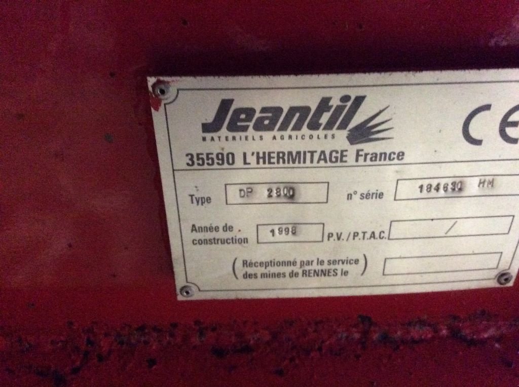 Siloentnahmegerät & Verteilgerät des Typs Jeantil DP 2800, Gebrauchtmaschine in BRACHY (Bild 6)