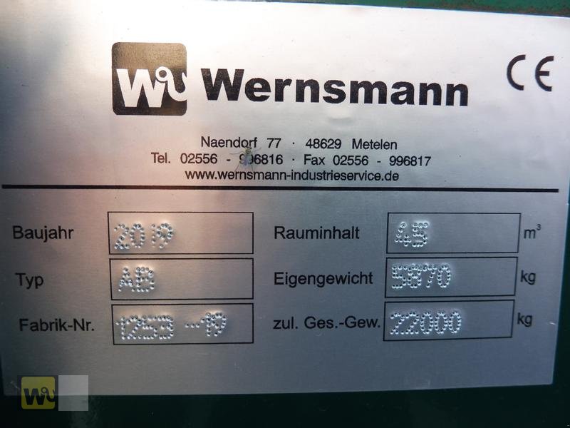 Güllecontainer des Typs Sonstige Wernsmann-Feldrandcontainer, Neumaschine in Metelen (Bild 5)