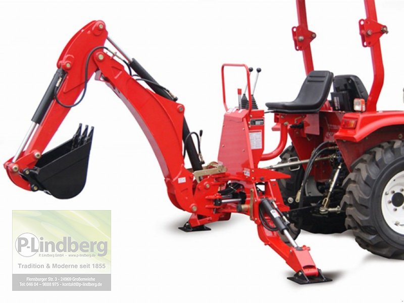 Sonstige Bagger & Lader des Typs P.Lindberg GmbH Hydraulischer Heckbagger für Traktoren 3-Punkt Schaufel Haus NEU, Neumaschine in Großenwiehe (Bild 1)