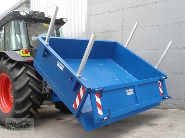 Heckcontainer des Typs Sonstige Heckschaufel 180x125 cm hydr. kippbar Kippcontainer Heckcontainer 1,8 x 1,25 Kipper, Neumaschine in Wildenberg (Bild 1)