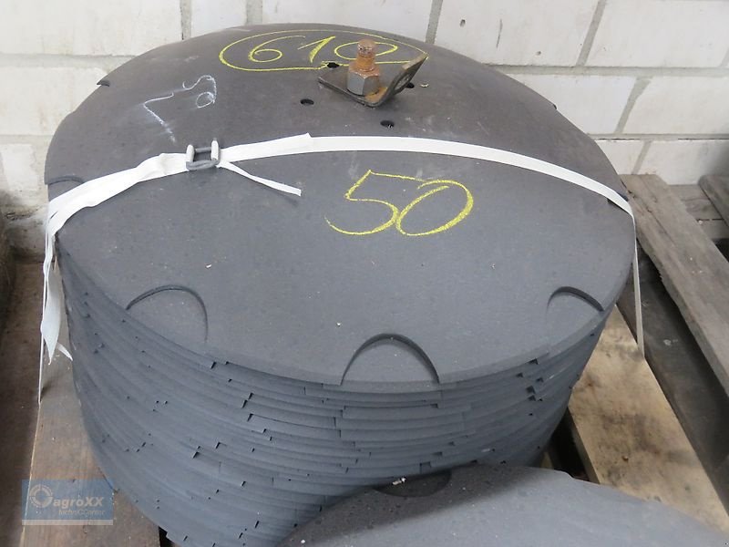 Kurzscheibenegge des Typs AgroXX Avaterra--Gezackte Hohlscheibe 610mm x 4 Loch, LK: 115mm- passend für: --agroXX, Mandam, Bremer, Saphir, Meyer--, Neumaschine in Ennigerloh (Bild 3)