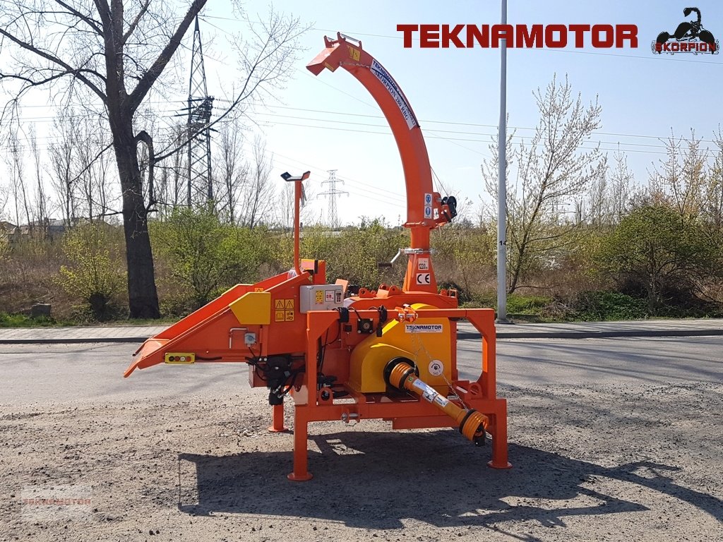 Holzhacker & Holzhäcksler des Typs Teknamotor Skorpion 280 RBG, Neumaschine in Ostrowiec Sw. (Bild 10)