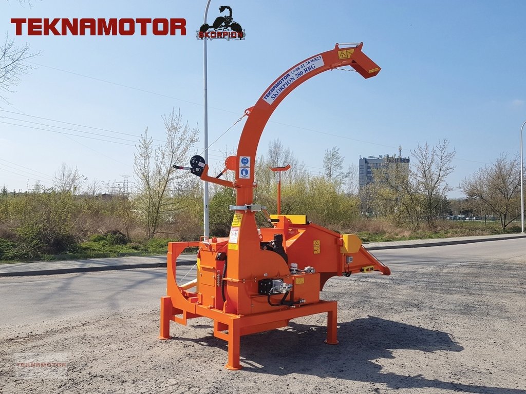 Holzhacker & Holzhäcksler des Typs Teknamotor Skorpion 280 RBG, Neumaschine in Ostrowiec Sw. (Bild 11)
