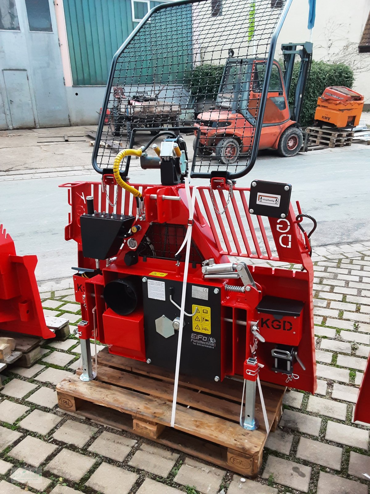 Seilwinde des Typs Königswieser KGD 550 EH, Neumaschine in Emskirchen (Bild 3)