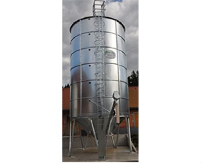 Silo des Typs Conpexim Trichtersilo 120 t, 4,615 m Durchmesser, Neumaschine in Apetlon (Bild 1)