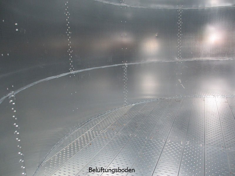 Silo des Typs Conpexim Flachbodensilo 38 t, 3,69 m Durchmesser, Neumaschine in Apetlon (Bild 3)