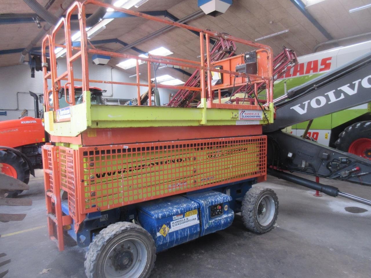 Scherenarbeitsbühne des Typs JLG 4069LE 12M SAXLIFT, Gebrauchtmaschine in Tim (Bild 1)