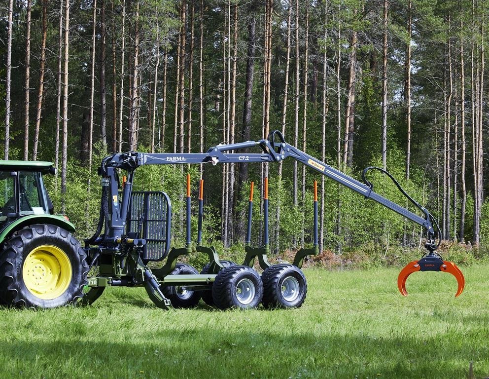 Rückewagen & Rückeanhänger des Typs Farma 7,2-10G2, Gebrauchtmaschine in Horsens (Bild 4)