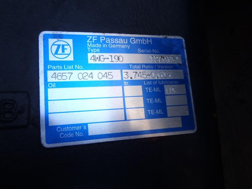 Sonstiges Traktorzubehör des Typs Doosan DL 250 Gearkasse / Gearbox, Gebrauchtmaschine in Viborg (Bild 5)