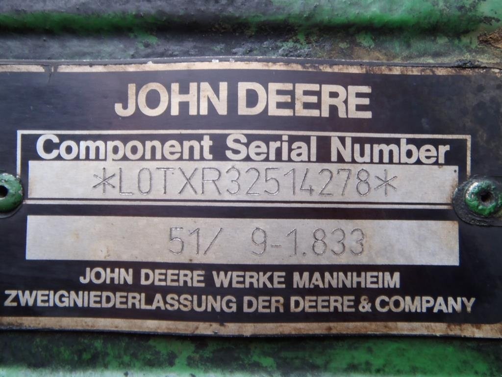 Sonstiges Traktorzubehör des Typs John Deere 6330 Bagtøj / Rear Transmission, Gebrauchtmaschine in Viborg (Bild 4)