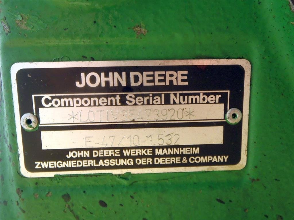 Sonstiges Traktorzubehör des Typs John Deere 6430 Bagtøj, Gebrauchtmaschine in Viborg (Bild 6)
