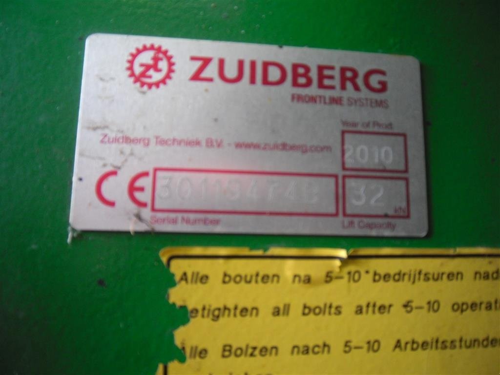 Fronthydraulik des Typs Zuidberg 3,2T JD 6030+6020 4-cyl, Gebrauchtmaschine in Bjerringbro (Bild 3)