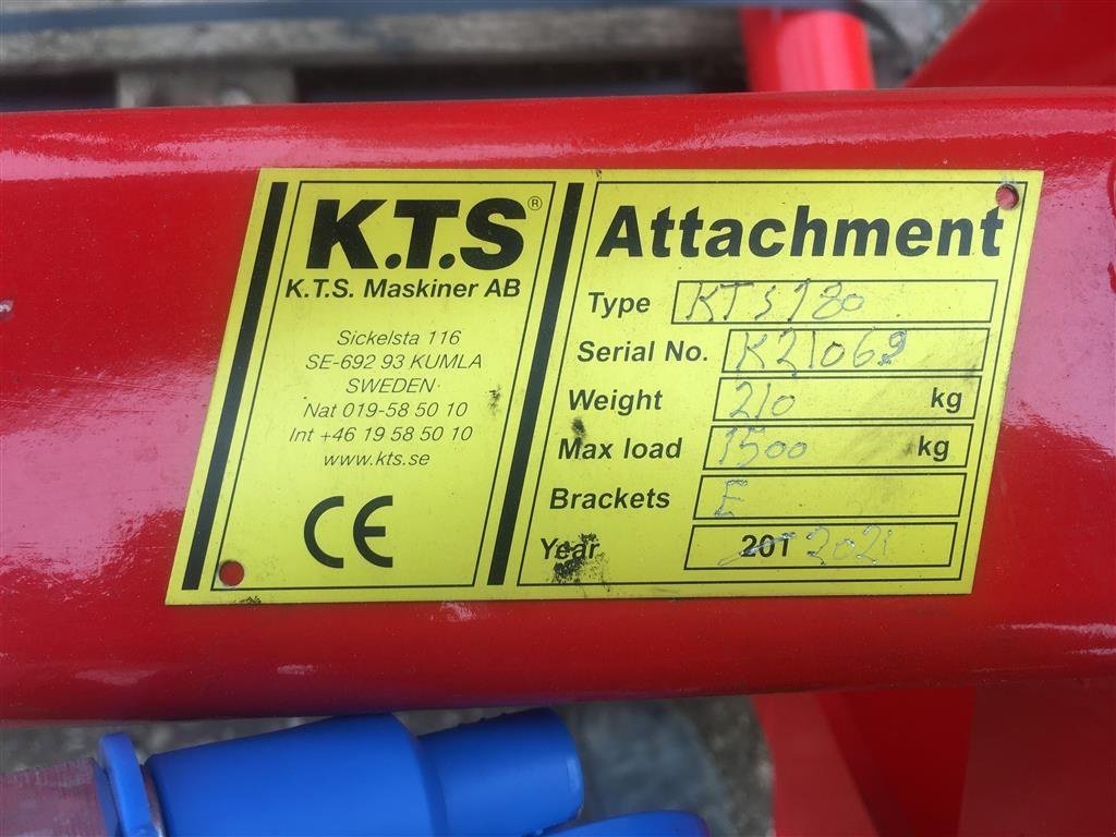 Frontlader des Typs Sonstige Balletang 1500kg max load, Gebrauchtmaschine in Bjerringbro (Bild 5)