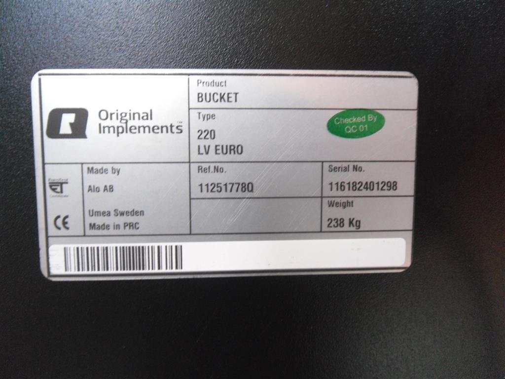 Frontlader des Typs Quicke Serie-GM jordskovl 140-245 cm., Gebrauchtmaschine in Bjerringbro (Bild 11)