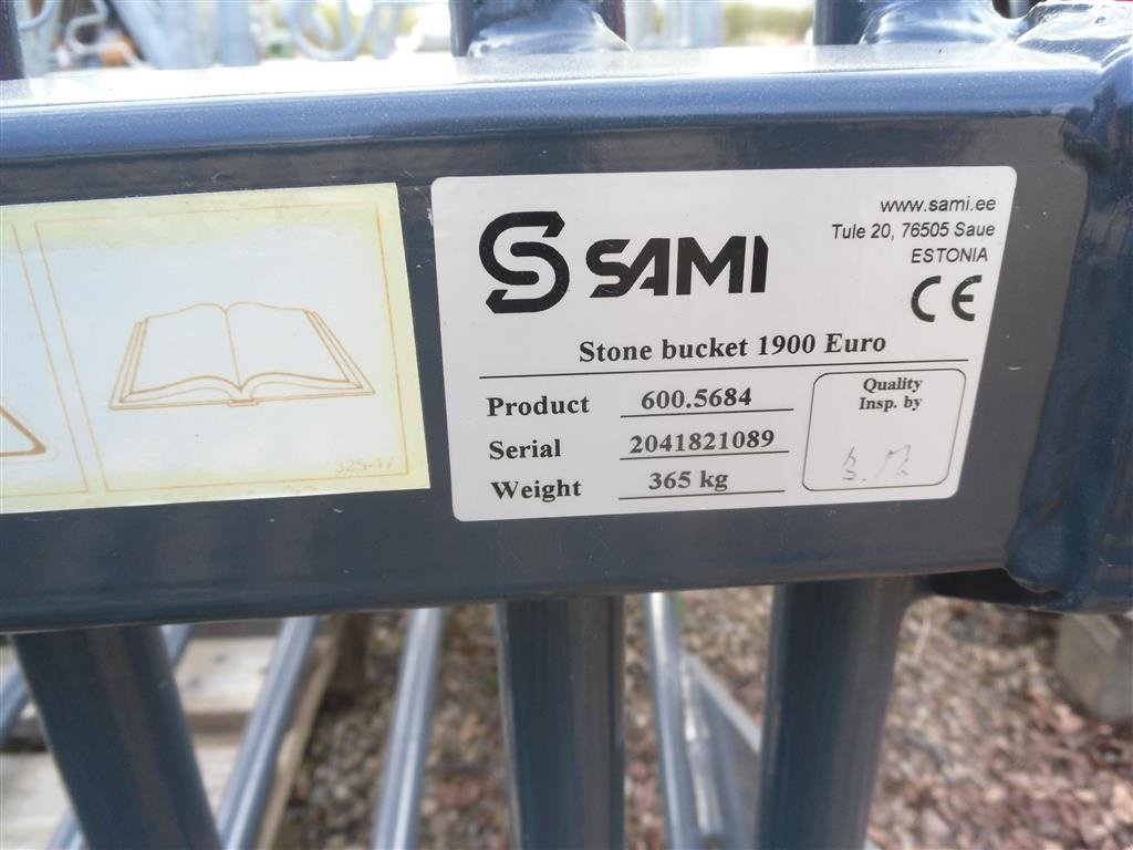 Frontlader des Typs Sami 1900 EURO Svensk kvalitets-stål, Gebrauchtmaschine in Bjerringbro (Bild 5)