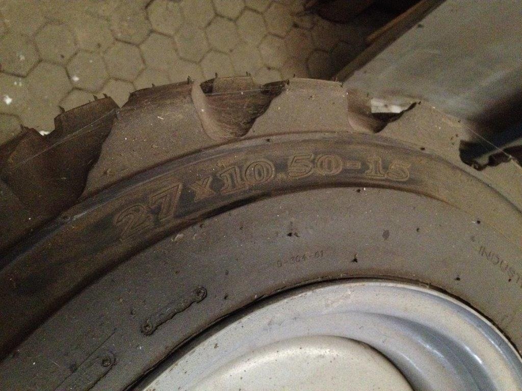 Rad des Typs Sonstige DEESTONE 27/10,5-15 m. fælg, Gebrauchtmaschine in Tinglev (Bild 2)