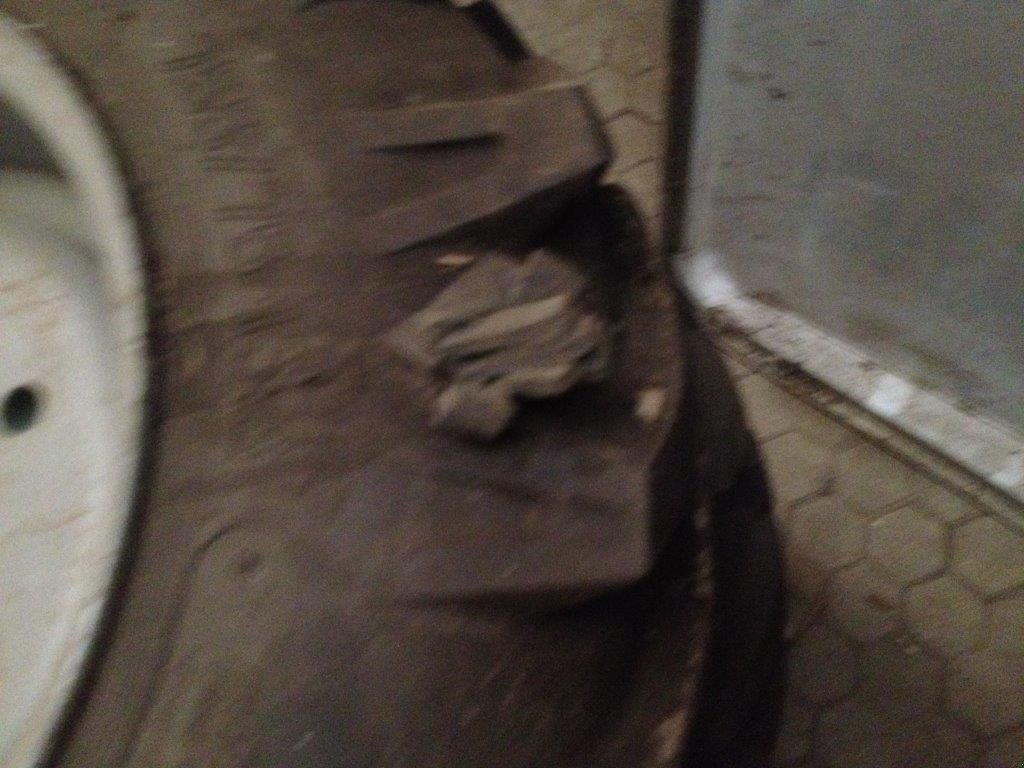 Rad des Typs Starco 255/75-15,3 4 stk. det ene er skadet se billede, Gebrauchtmaschine in Tinglev (Bild 3)