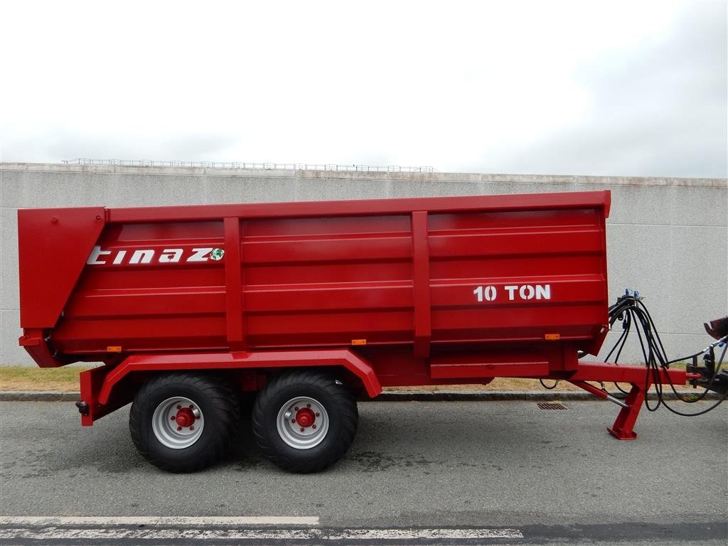 Muldenkipper des Typs Tinaz 10 tons bagtipvogn med hydr. bagklap, Gebrauchtmaschine in Ringe (Bild 2)