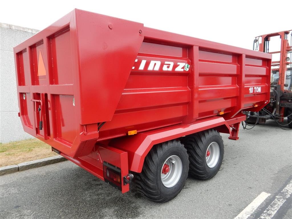Muldenkipper des Typs Tinaz 10 tons bagtipvogn med hydr. bagklap, Gebrauchtmaschine in Ringe (Bild 3)