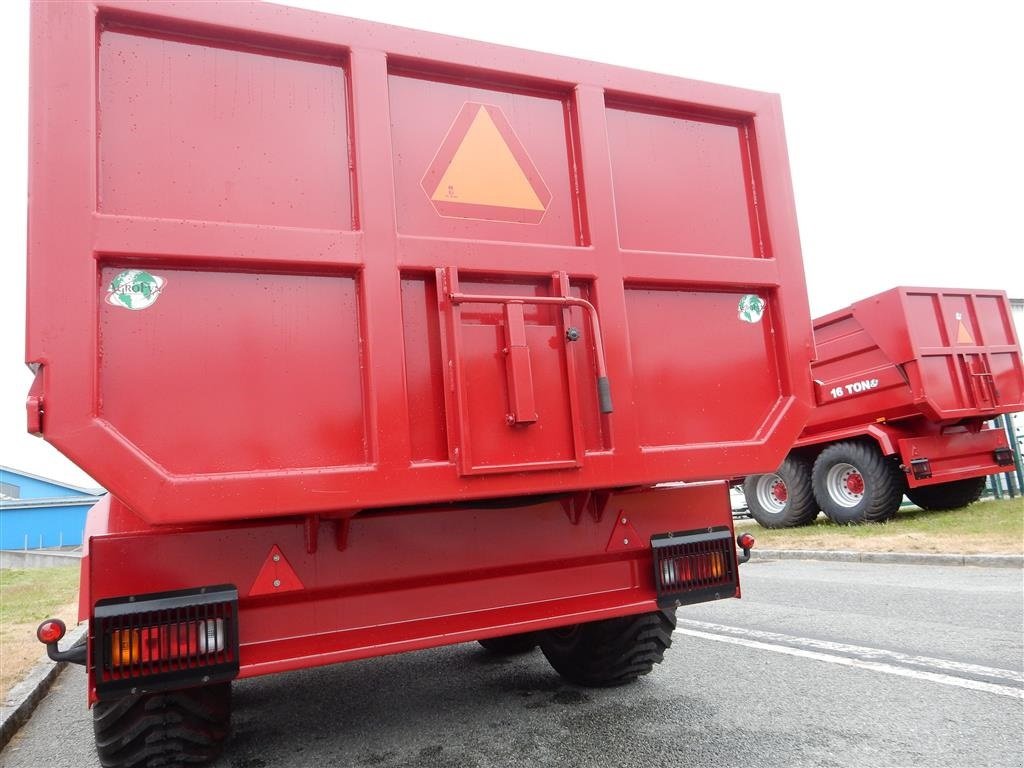 Muldenkipper des Typs Tinaz 10 tons bagtipvogn med hydr. bagklap, Gebrauchtmaschine in Ringe (Bild 4)