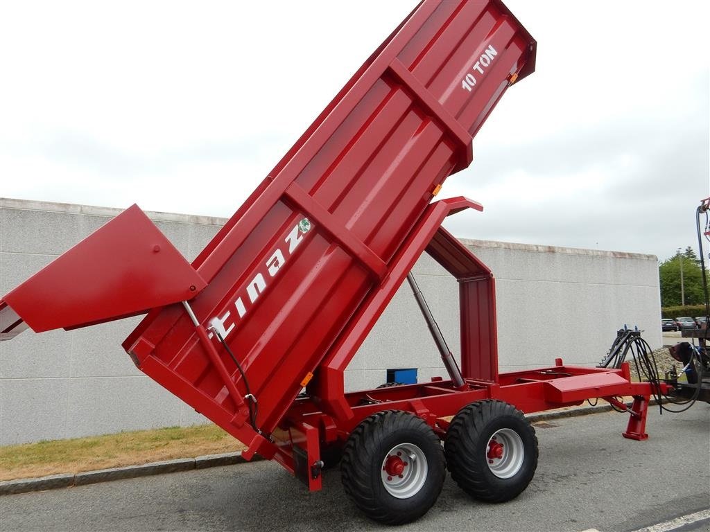 Muldenkipper des Typs Tinaz 10 tons bagtipvogn med hydr. bagklap, Gebrauchtmaschine in Ringe (Bild 7)