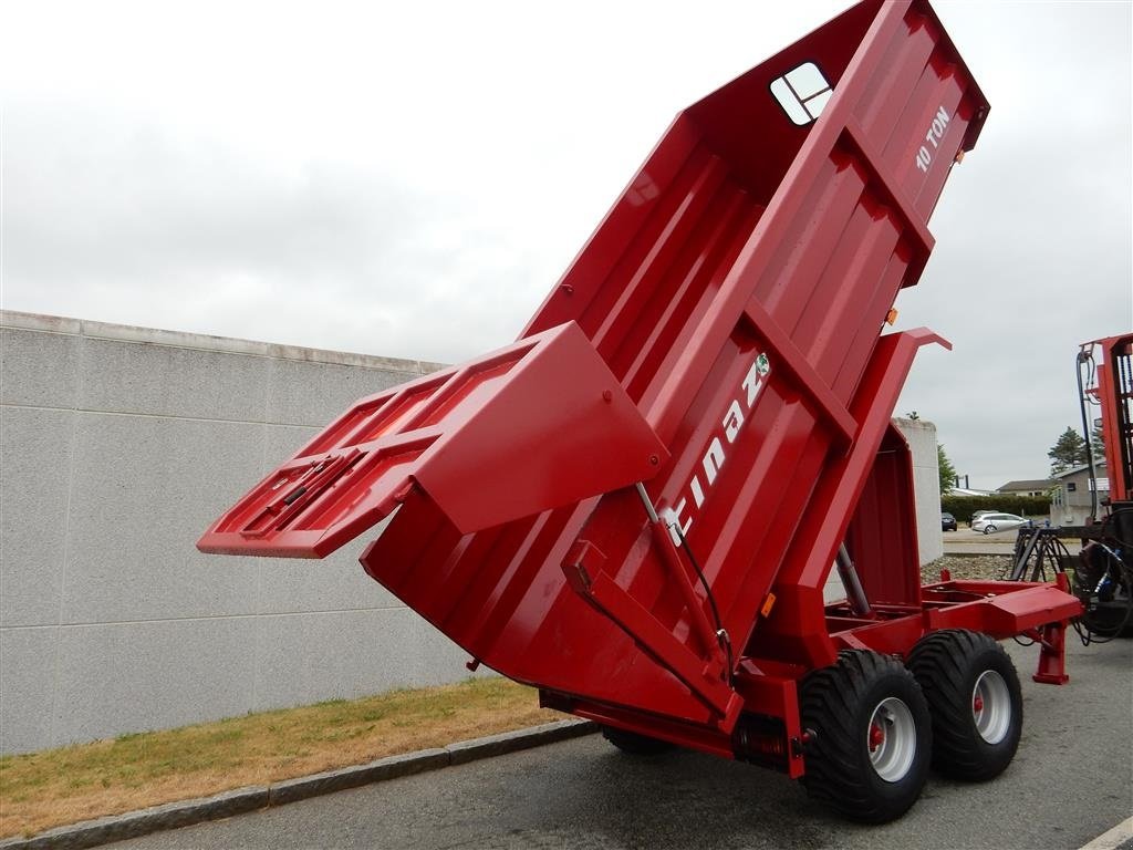 Muldenkipper des Typs Tinaz 10 tons bagtipvogn med hydr. bagklap, Gebrauchtmaschine in Ringe (Bild 9)