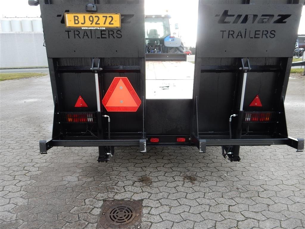 Tieflader des Typs Tinaz 12 tons maskintrailer - halmvogn, Gebrauchtmaschine in Ringe (Bild 4)