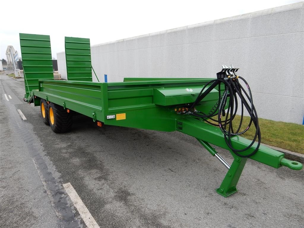 Tieflader des Typs Tinaz 12 tons maskintrailer med 30 cm sider, Gebrauchtmaschine in Ringe (Bild 2)