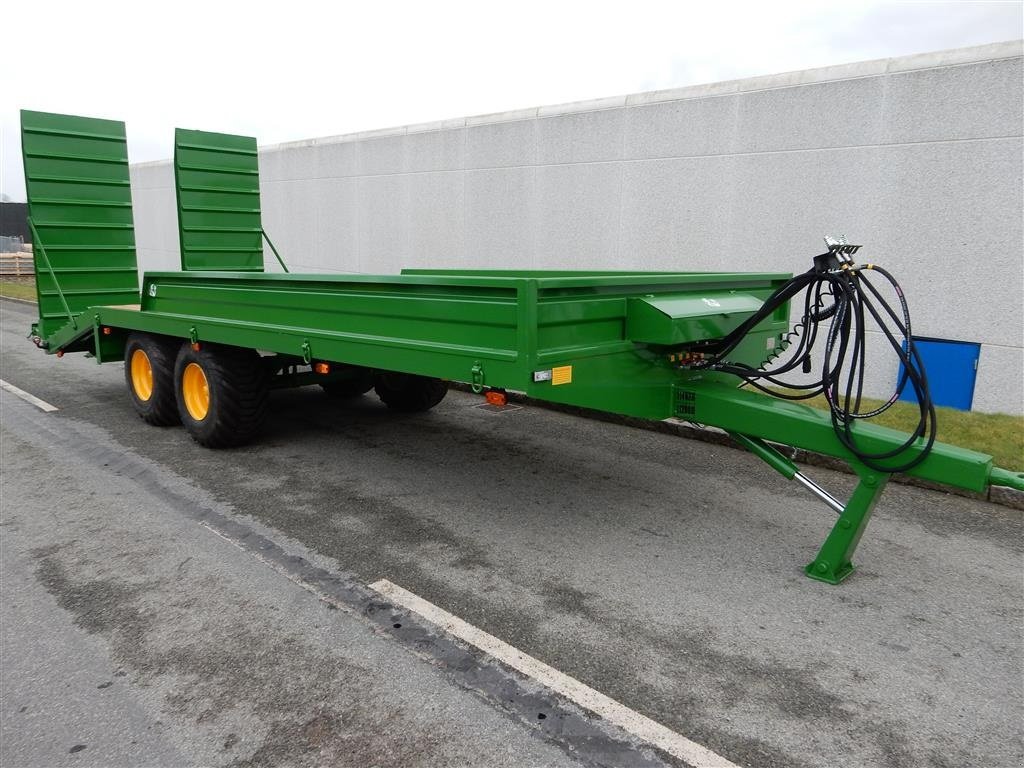 Tieflader des Typs Tinaz 12 tons maskintrailer med 30 cm sider, Gebrauchtmaschine in Ringe (Bild 9)