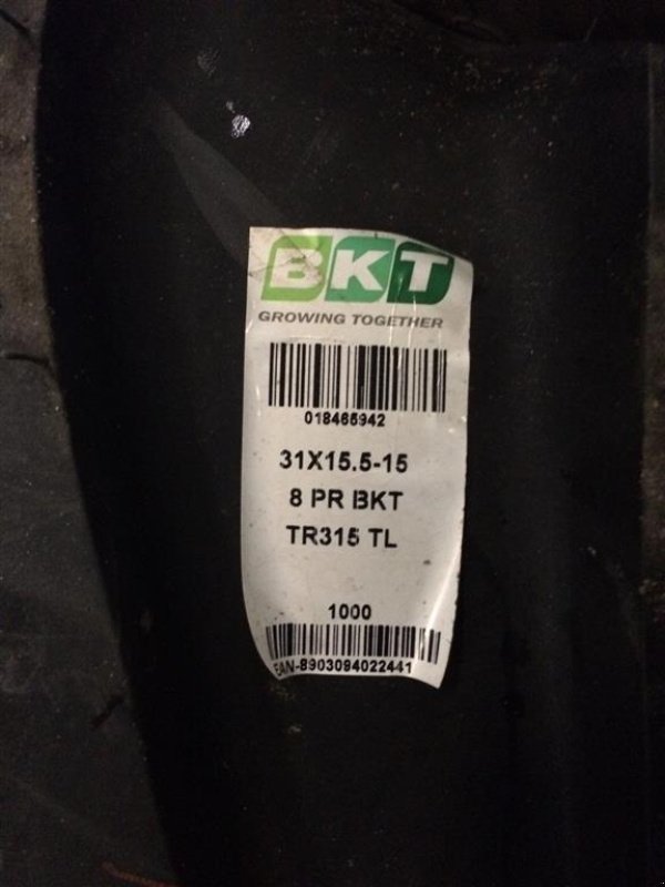 Reifen des Typs BKT 31x15.50x15 - løs dæk., Gebrauchtmaschine in Rødekro (Bild 4)