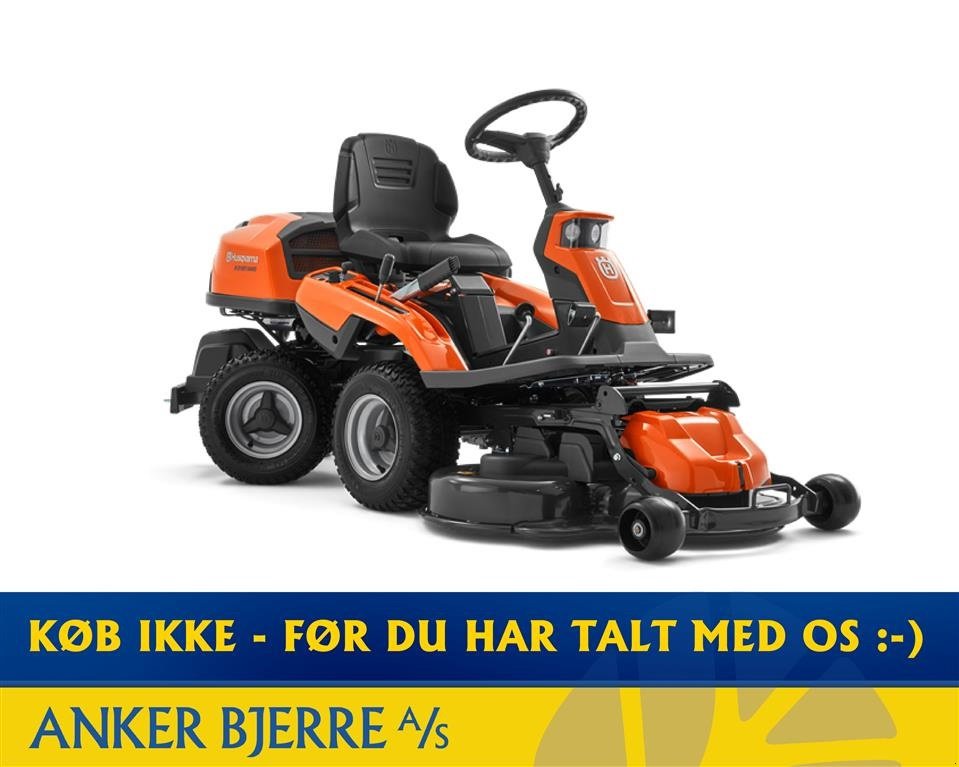 Sitzrasenmäher des Typs Husqvarna R 216T AWD NY MODEL Inkl. 103 cm klippebord/ klippeaggregat, Gebrauchtmaschine in Holstebro (Bild 2)