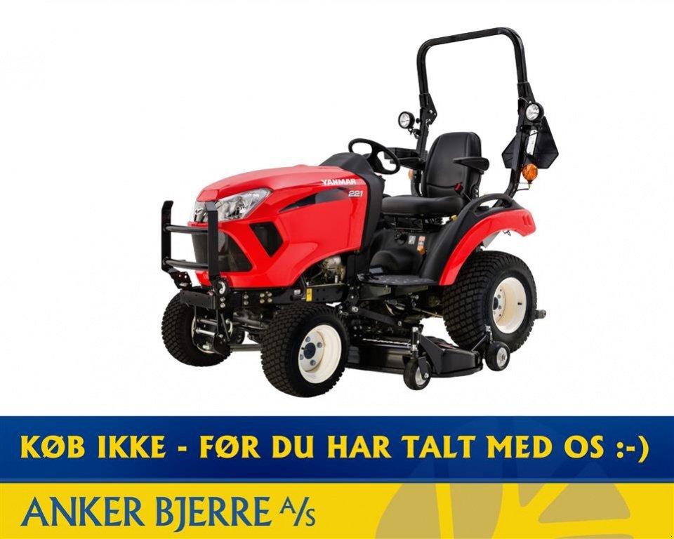 Geräteträger des Typs Yanmar SA 221 4WD inkl. 152 cm klipper og frontlæsser med skovl, Gebrauchtmaschine in Holstebro (Bild 2)