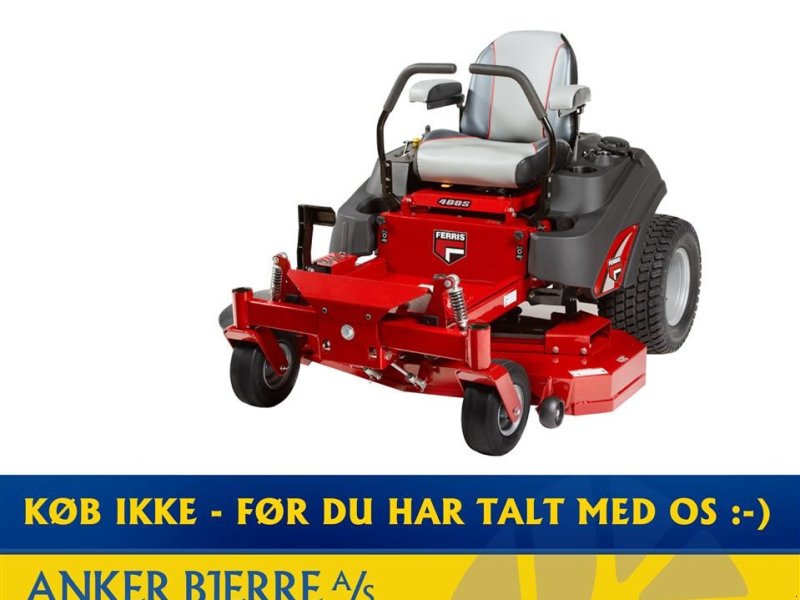 Sitzrasenmäher des Typs Ferris ZT 400 IS Zero Turn inkl. 122 cm klippebord (mulch, bagudkast eller sideudkast), Gebrauchtmaschine in Holstebro (Bild 1)