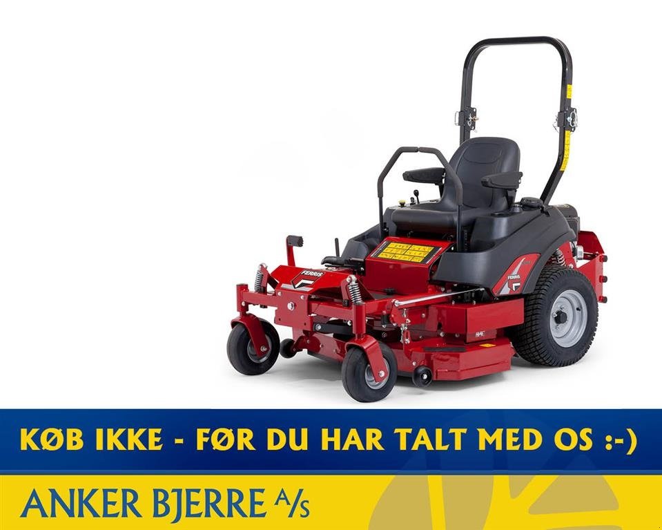 Sitzrasenmäher des Typs Ferris ZT 600 IS inkl. 112 cm klippebord (bagudkast/mulch), Gebrauchtmaschine in Holstebro (Bild 1)