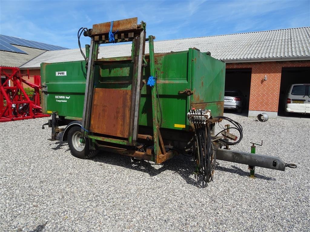 Sonstige Pressen des Typs Pomi Renovo 8m3 med komprimator, Gebrauchtmaschine in Nørager (Bild 2)