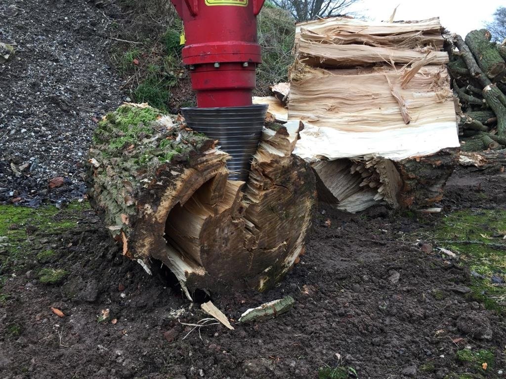 Holzspalter des Typs Geel Kegleflækker KHS 25, Gebrauchtmaschine in Hadsten (Bild 5)