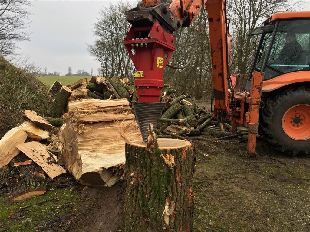 Holzspalter des Typs Geel Kegleflækker KHS 25, Gebrauchtmaschine in Hadsten (Bild 3)