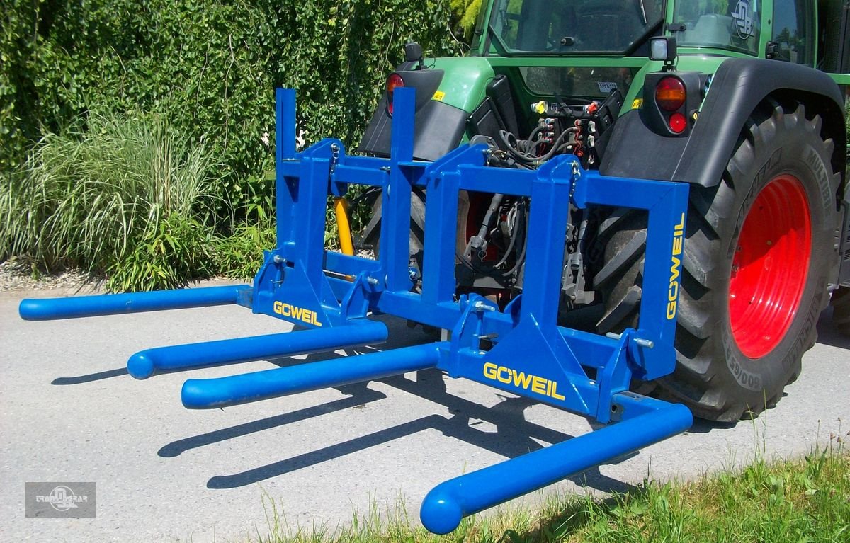 Ballenzange des Typs Göweil DTR - Doppel-Transportrahmen incl. BTGME Gabeln, Neumaschine in Rankweil (Bild 1)