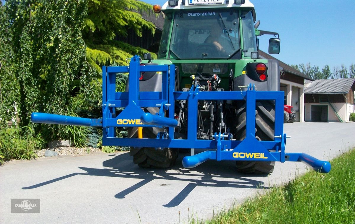 Ballenzange des Typs Göweil DTR - Doppel-Transportrahmen incl. BTGME Gabeln, Neumaschine in Rankweil (Bild 6)