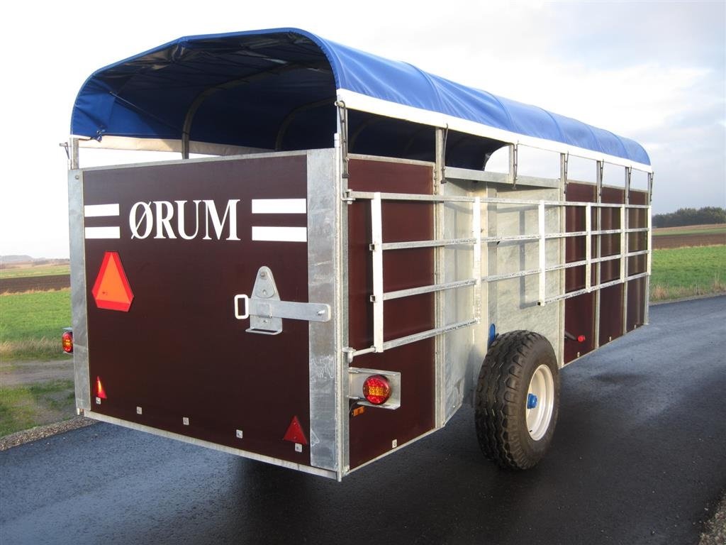 Viehanhänger des Typs Sonstige KV-16 Kreaturvogn 2x6m med galvaniseret bund og hyd.hæve-sænke, Gebrauchtmaschine in Tårs (Bild 1)