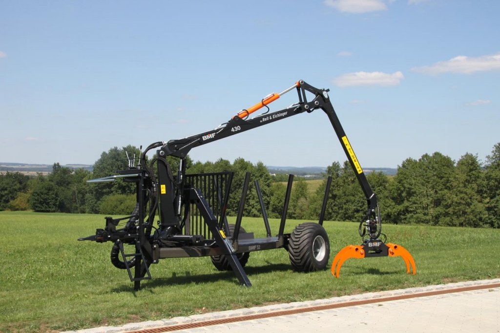 Rückewagen & Rückeanhänger des Typs Reil & Eichinger BMF 6T2/430, Neumaschine in Nittenau (Bild 5)