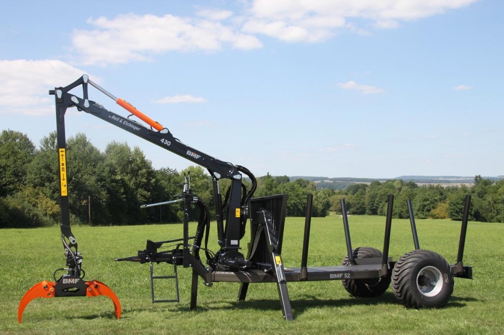 Rückewagen & Rückeanhänger des Typs Reil & Eichinger BMF 6T2/430, Neumaschine in Nittenau (Bild 8)