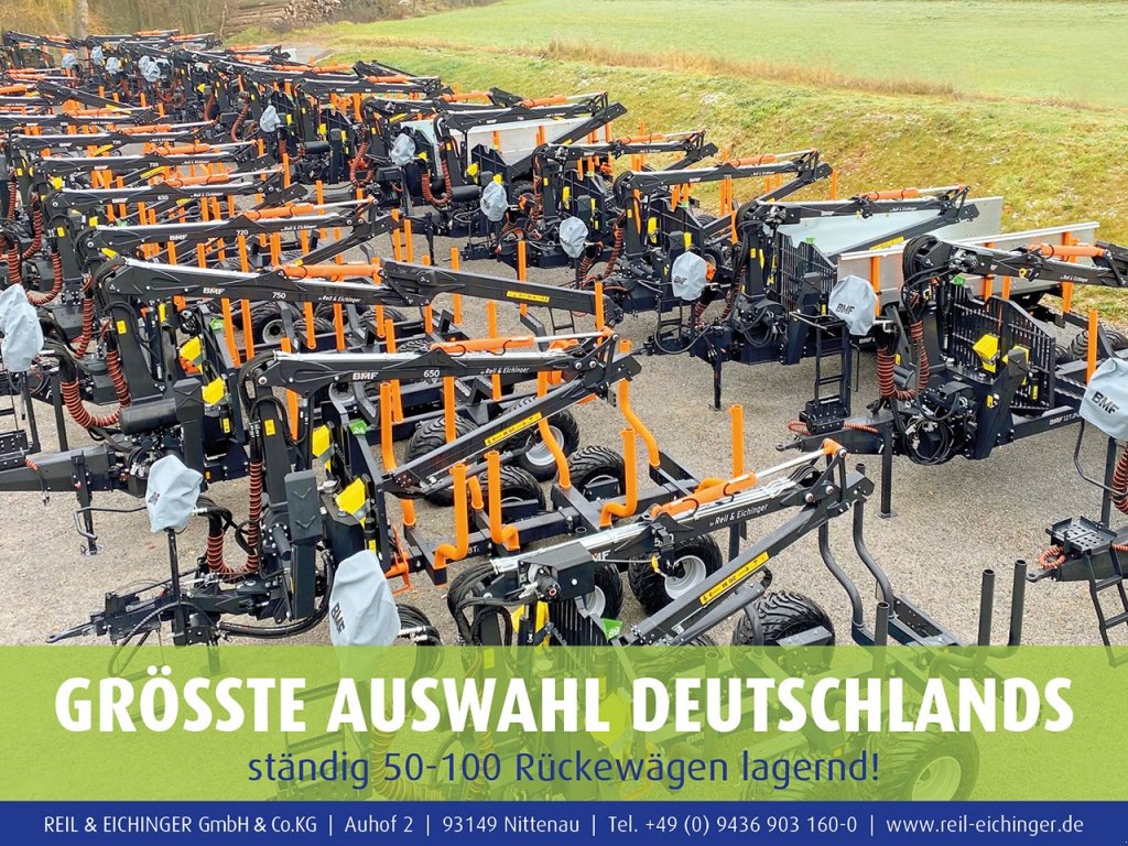 Rückewagen & Rückeanhänger des Typs Reil & Eichinger BMF 7T1/540, Neumaschine in Nittenau (Bild 7)