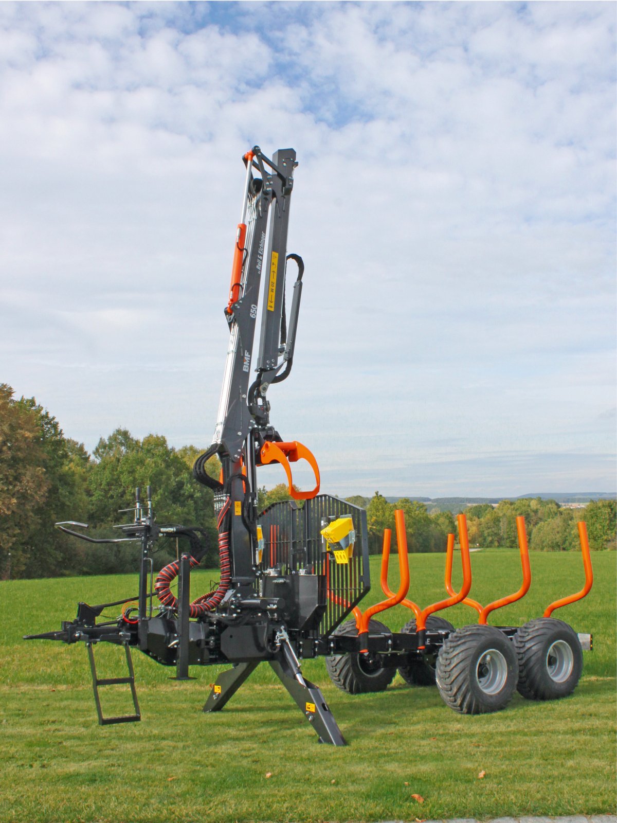 Rückewagen & Rückeanhänger des Typs Reil & Eichinger BMF 8T1/650, Neumaschine in Nittenau (Bild 2)