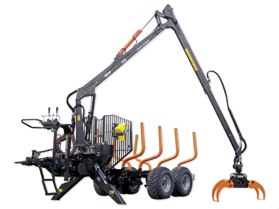 Rückewagen & Rückeanhänger des Typs Reil & Eichinger BMF 8T1/650, Neumaschine in Nittenau (Bild 5)