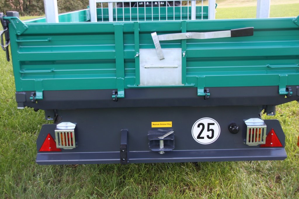 Rückewagen & Rückeanhänger des Typs Reil & Eichinger Kipper mit Kran 6EDK/430, Neumaschine in Nittenau (Bild 2)