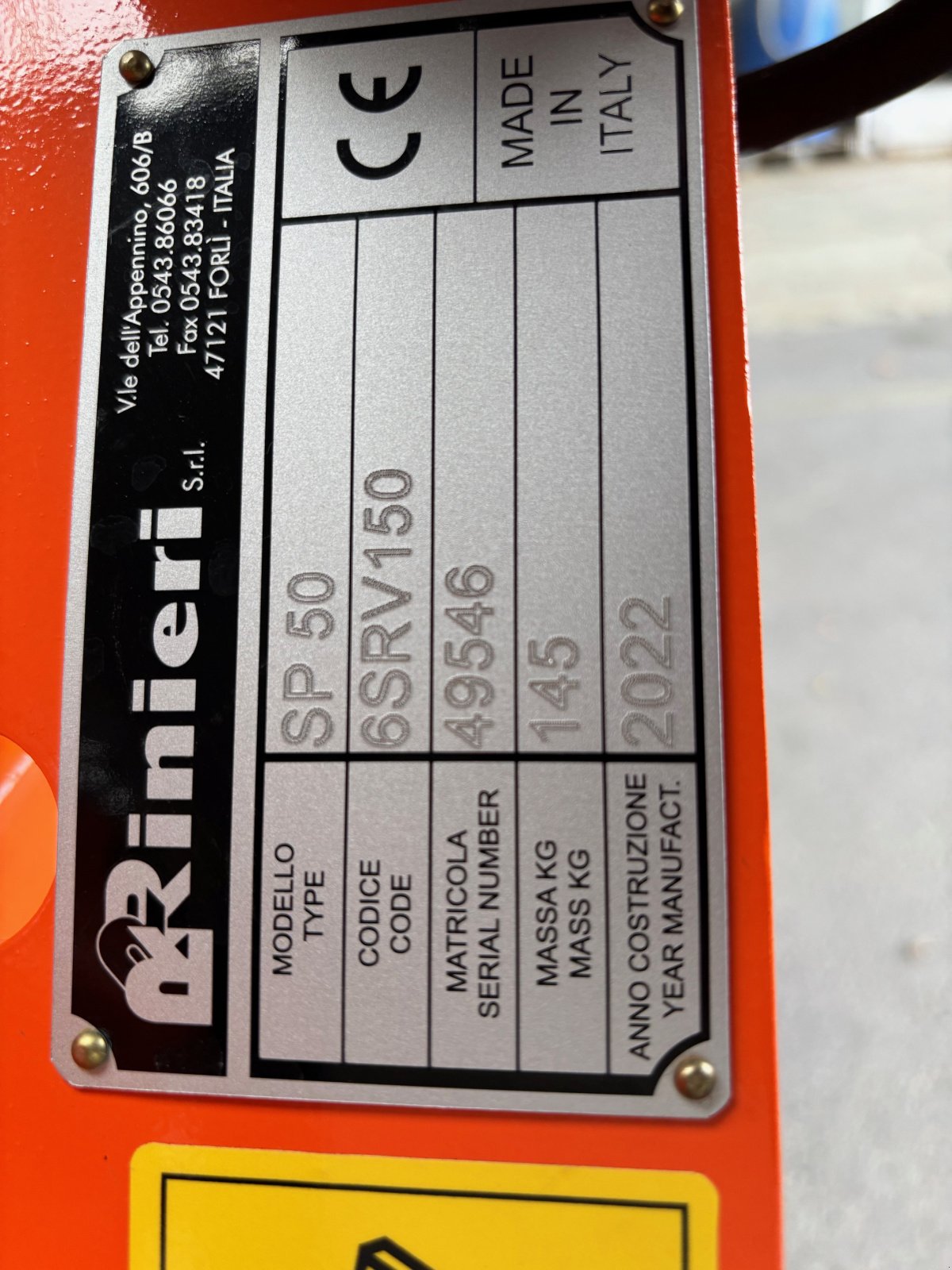 Sonstige Obsttechnik & Weinbautechnik des Typs Rinieri Rinieri Stockputzer, Neumaschine in Gerasdorf (Bild 6)