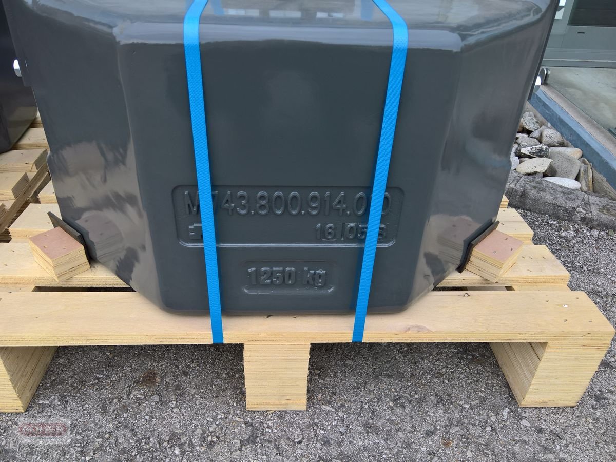 Frontgewicht des Typs Sonstige Ballastgewicht Gusseisen 1250kg, Neumaschine in Wieselburg Land (Bild 2)