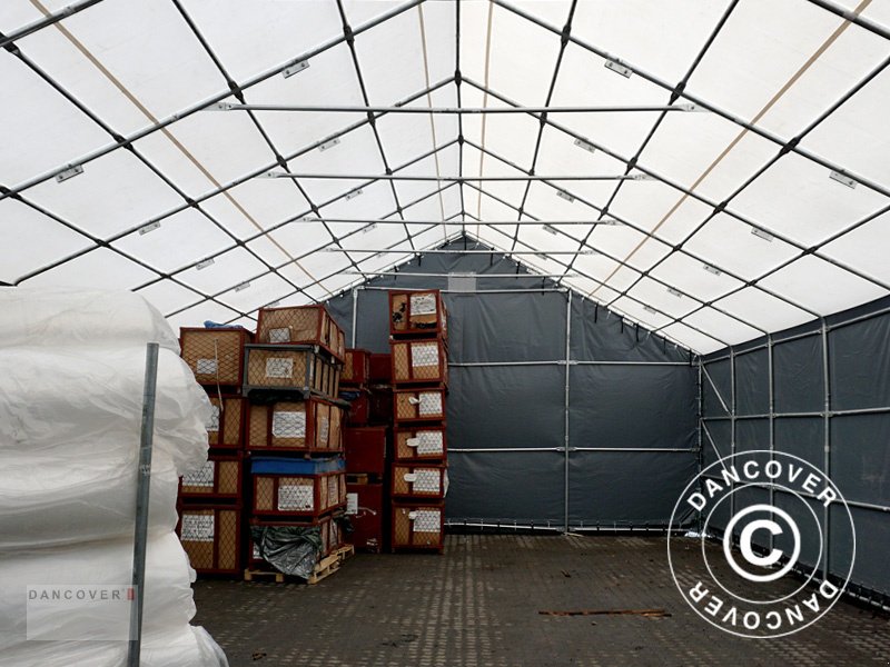 Sonstige Getreidelagertechnik des Typs Sonstige ZELTHALLE TITANIUM 8X9X3X5M, WEISS/GRAU, Neumaschine in Hellebaek (Bild 5)