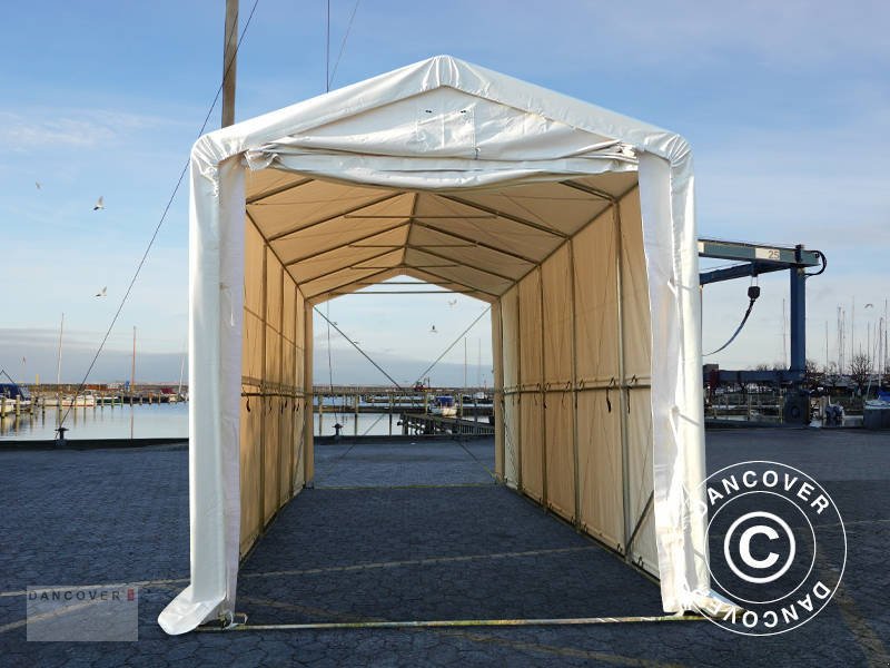 Zelthalle des Typs Sonstige LAGERZELT PRO XL 3,5X10X3,3X3,94M, PVC, WEISS, Neumaschine in Hellebaek (Bild 3)